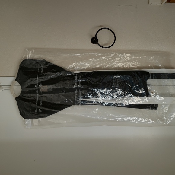 OYUNA - ZAHRAH COTTON DRESS IN BLACK - Picture 10 of 11